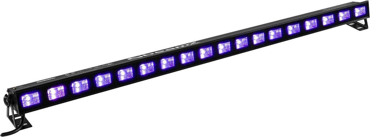 Blacklight bar - BeamZ BUV183 - LED bar met 18 LEDs - 40 watt vermogen - Plug & Play