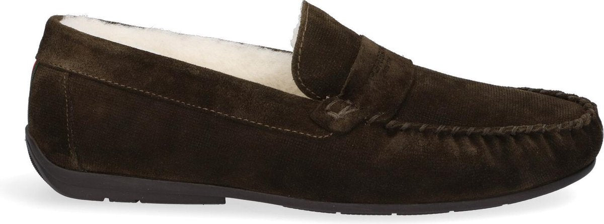 McGregor Heren Pantoffels - Groen - Pantoffels - Suède
