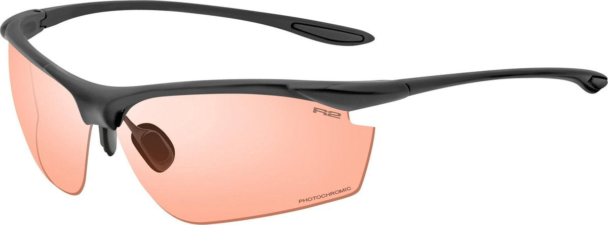 R2 Peak Fietsbril - Sport Zonnebril Zwart