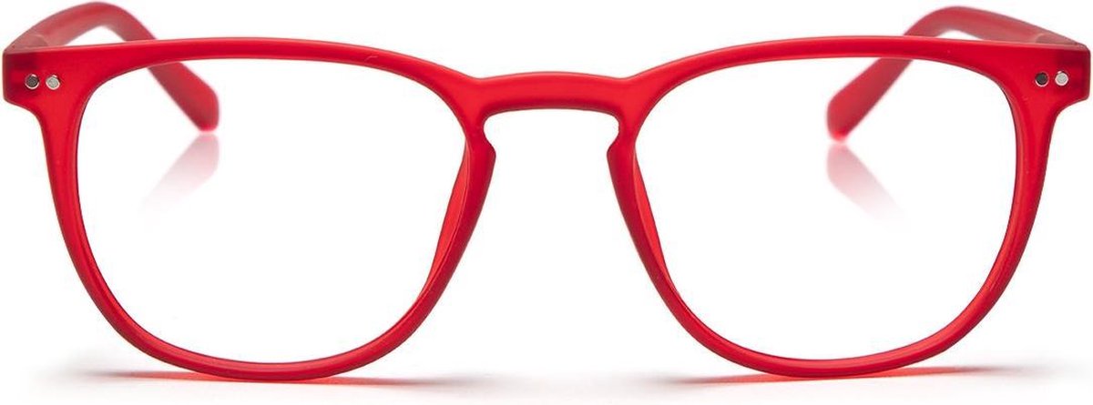 Looplabb The George leesbril +1.00 - rood