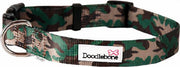 Doodlebone Hondenhalsband Bold Camo 30 - 40 Cm Nylon Groen