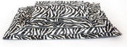 Comfort benchkussen bonfire zebra zw/wit maat 4