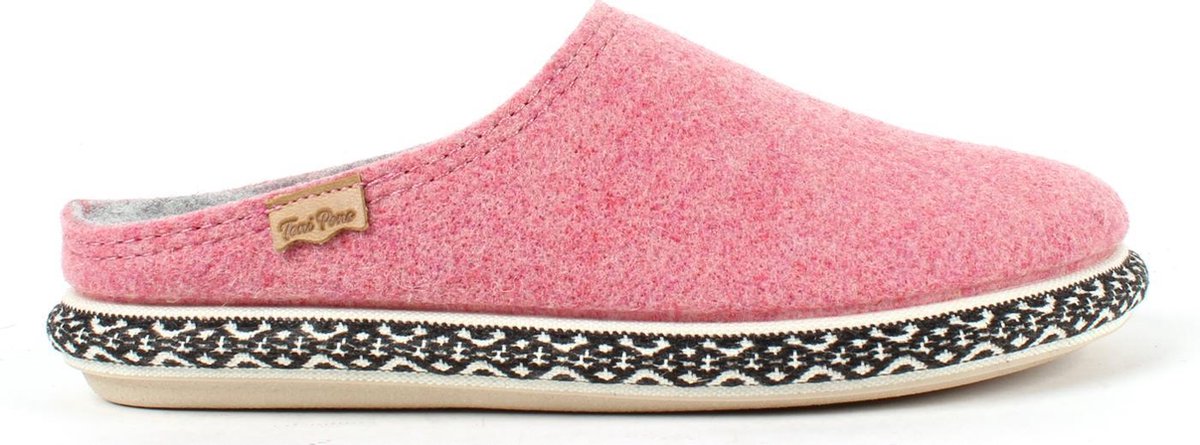 Toni Pons Pantoffels Miri-CD Vilt Roze Maat:38