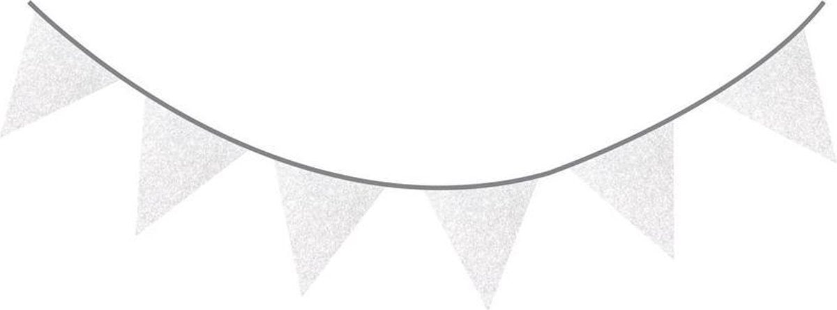 Zilver Glitter - 6 Meter