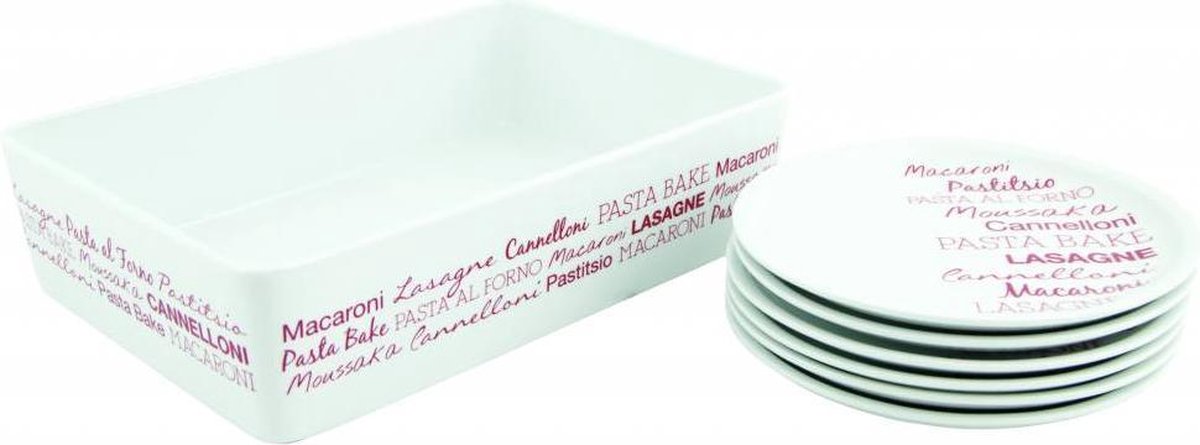 Salt&Pepper Pisa Pasta Lasagnaset - 7 delig