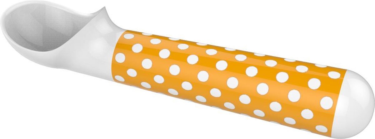 Zak!Designs Ijsschep Dotty - 18x4x3.5 cm - Geel