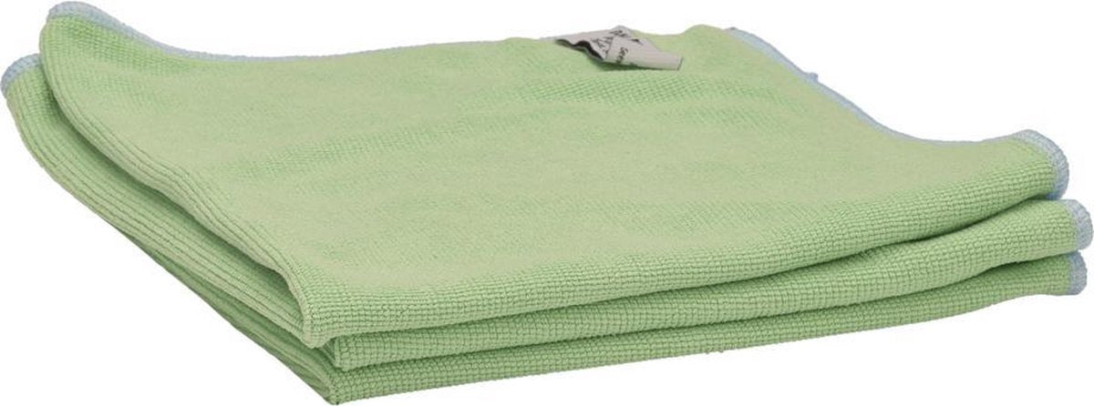 D&L Microvezel Doeken Super - 40 x 40cm - 3 Stuks - Groen