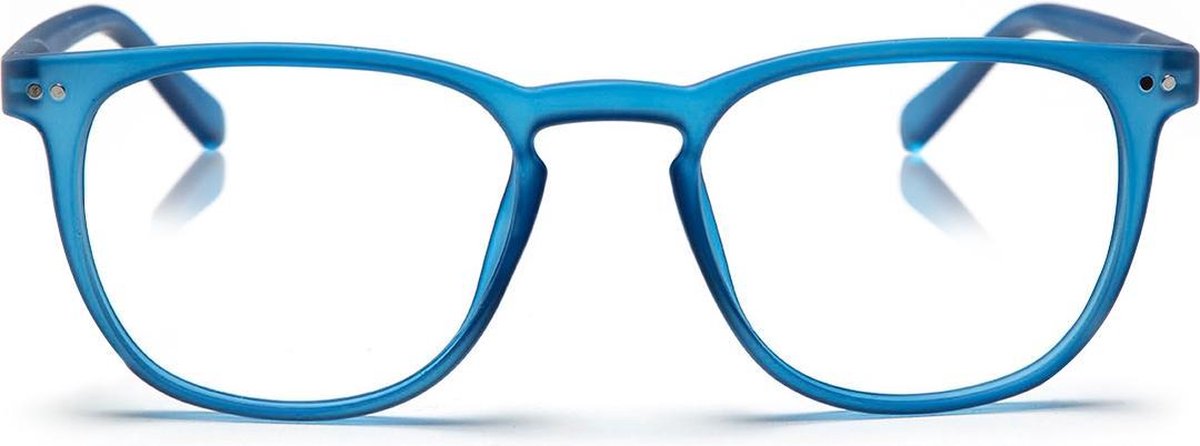 Looplabb The George leesbril +1.00 - blauw