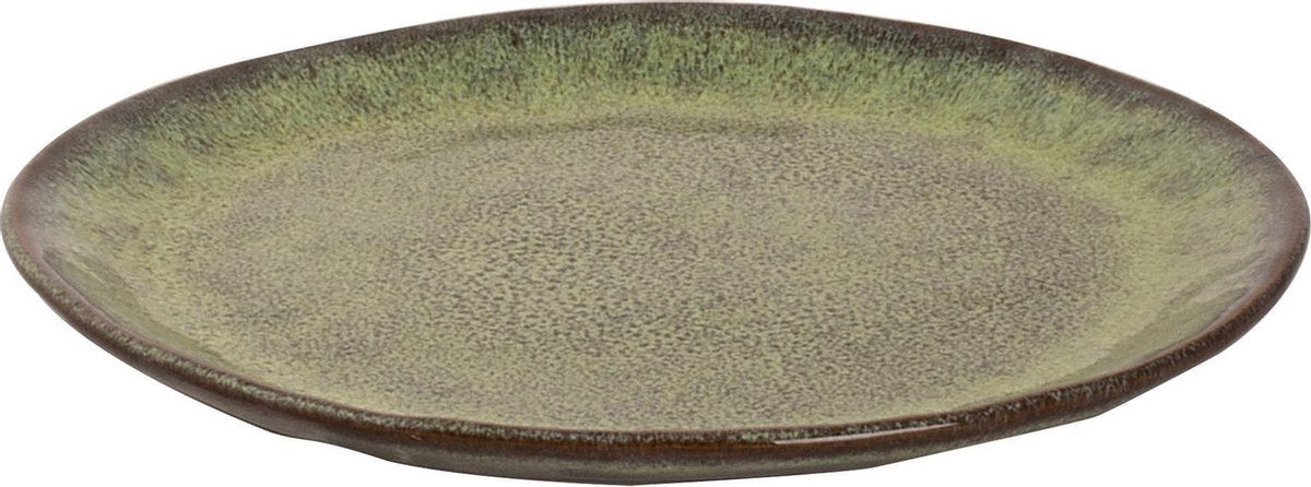 Palmer Rustique Bord - 22 cm - Groen