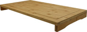 4cookz® Snijplank Verhoogd Bamboe en afdekplaat 52x28x4