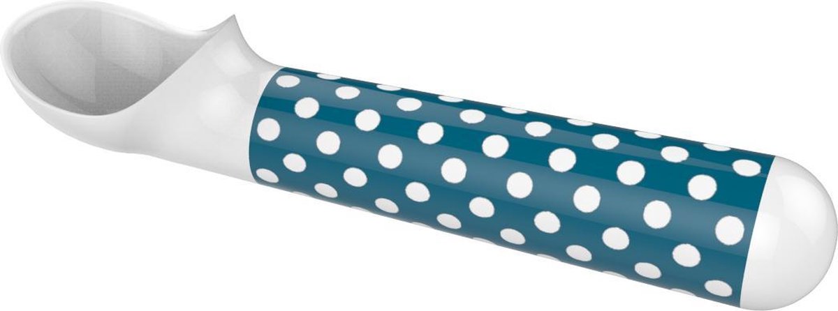 Zak!Designs Ijsschep Dotty - 18x4x3.5 cm - Blauw