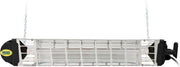 Fiore heater 767N of aluminium/stainless steel/plastic 1760W with IRA-technology