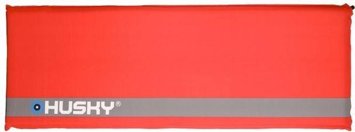 Husky Slaapmat Freak 6 184 X 63 X 6 Cm Polyester Rood/grijs