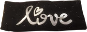 Kwalitatieve Dames Dames  4-seizoenen Haarband / Hoofdband | One Size - Zwart Love