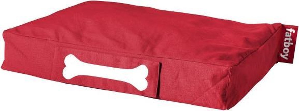 Fatboy Doggielounge Stonewashed Wasbare Hondenmand small 80*60cm Rood