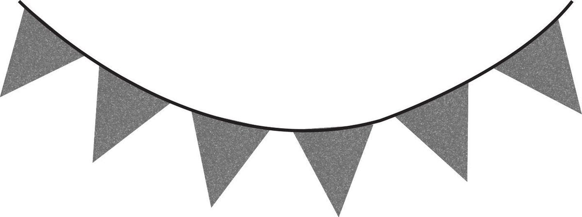Haza Original Glitterslinger 6 M Zwart
