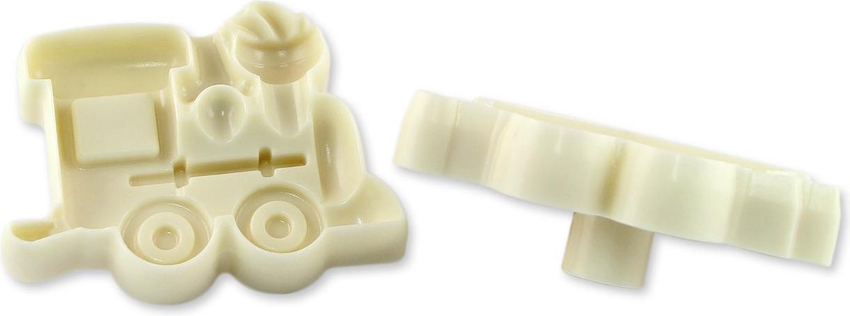 JEM Easy Pop it Mould - Train and Coach (Set-2) - Trein en Wagon