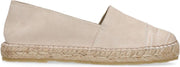 Sacha - Dames - Beige espadrilles met croco detail - Maat 40