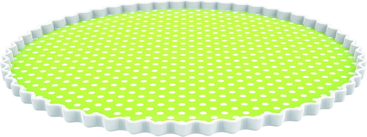 Zak!Designs Serveerbord Dotty - Rond - Ø 32 cm - Groen