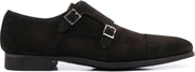 Magnanni Mannen Suède Gespschoenen / Herenschoenen / Instapper 16016 - Bruin - Maat  41