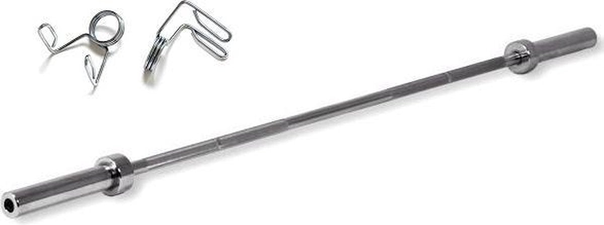 Dione Olympische Halterstang 220cm - 50mm met sluiters