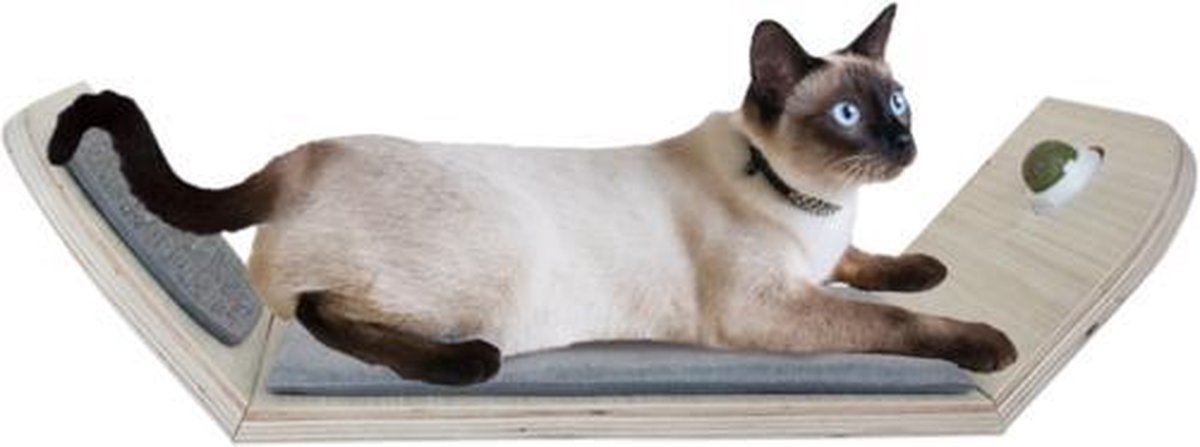 AFP - Skywalk - Kattenmeubel - Lounge bed aan de muur! - L 39 x B 28 x H 6 cm