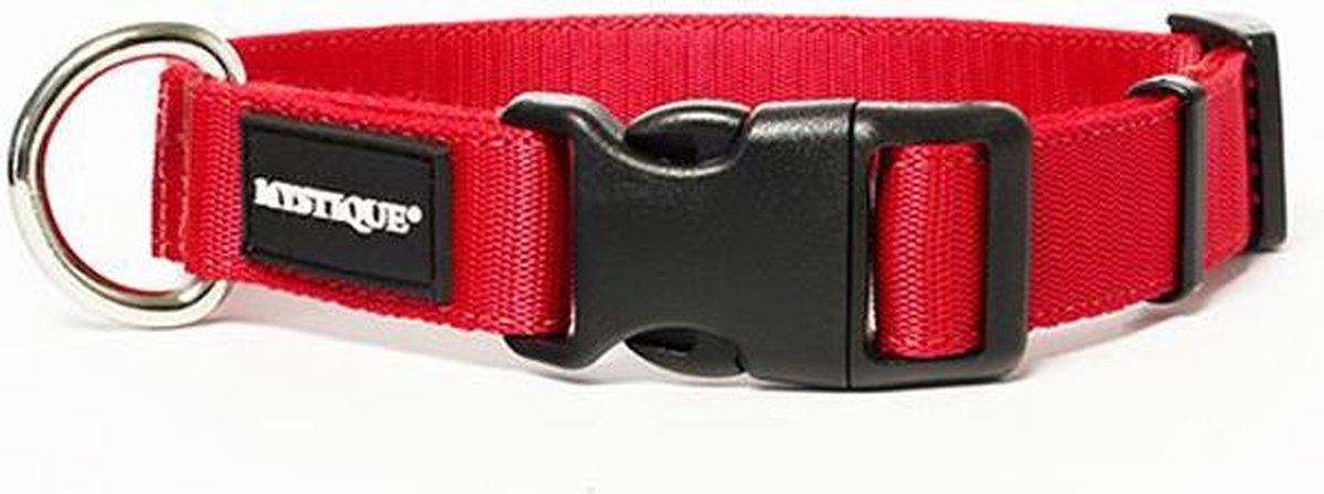 Mystique Nylon Halsband Rood 30-40cm