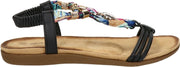 Dolcis dames sandaal - Zwart - Maat 42