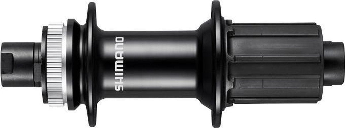 Achternaaf Shimano FH-RS470 10/11 speed - 32 gaats - Center Lock - 12 mm steekas - zwart