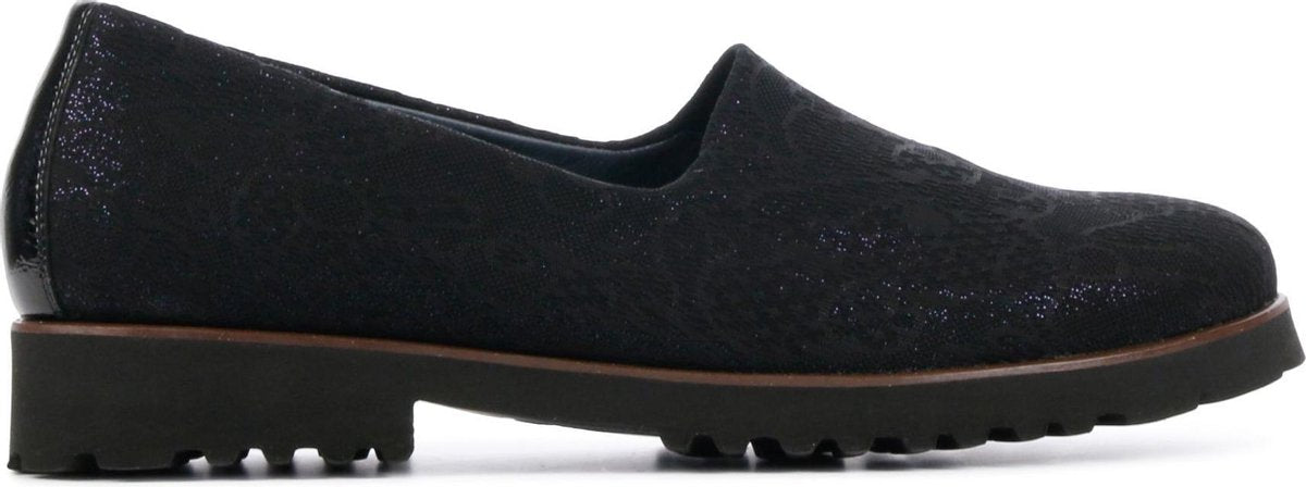 Waldlaufer Vrouwen Textiel Instapschoenen / Damesschoenen / Instapper 772501 - Zwart - Maat  41