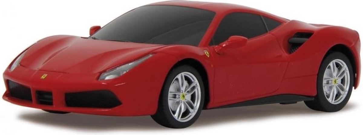 Rastar Rc Ferrari 488 Gtb Jongens 27 Mhz 1:24 Rood