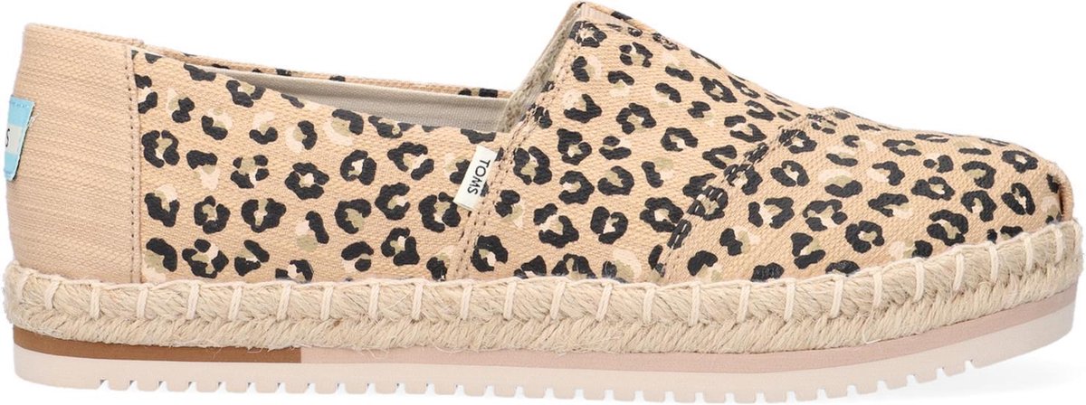Toms Alpargata Platform Rope Espadrilles - Dames - Beige - Maat 36