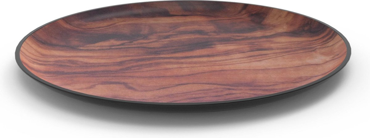 Zak!Designs Osmos Serveerbord - Melamine - Ø 19 cm - Olijf