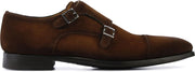 Magnanni Mannen Suède Gespschoenen / Herenschoenen / Instapper 16016 - Cognac - Maat  44.5