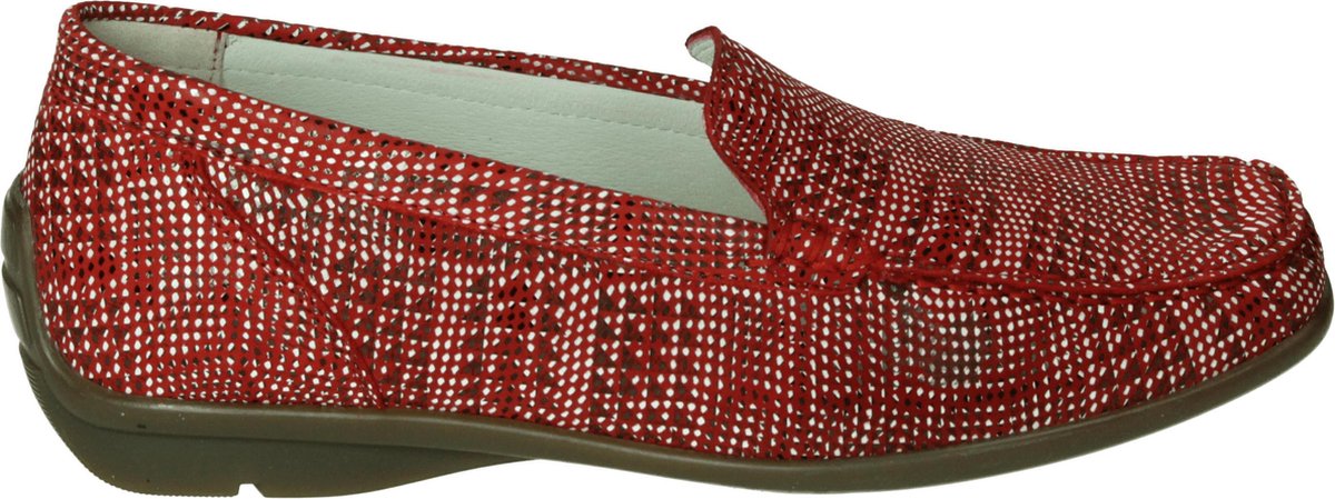 Waldlaufer 431000 H - Volwassenen Instappers - Kleur: Rood - Maat: 40.5