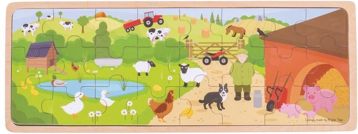 Bigjigs On The Farm Puzzle