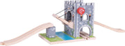 Bigjigs - Rails - Ophaalbrug van het kasteel
