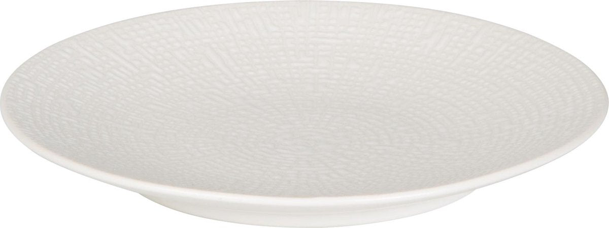 Palmer Cubical Coupe Bord - 16 cm - Wit