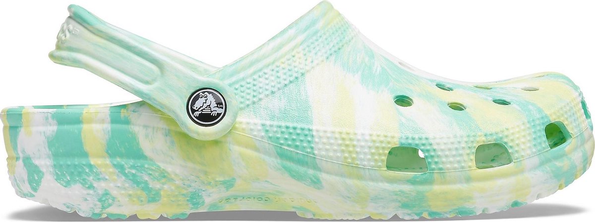 Crocs Instappers - Maat 37 - Vrouwen - lichtgroen - geel