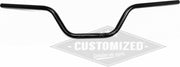7/8 Inch (22mm) Universeel Stuur Street Track 15cm  Zwart