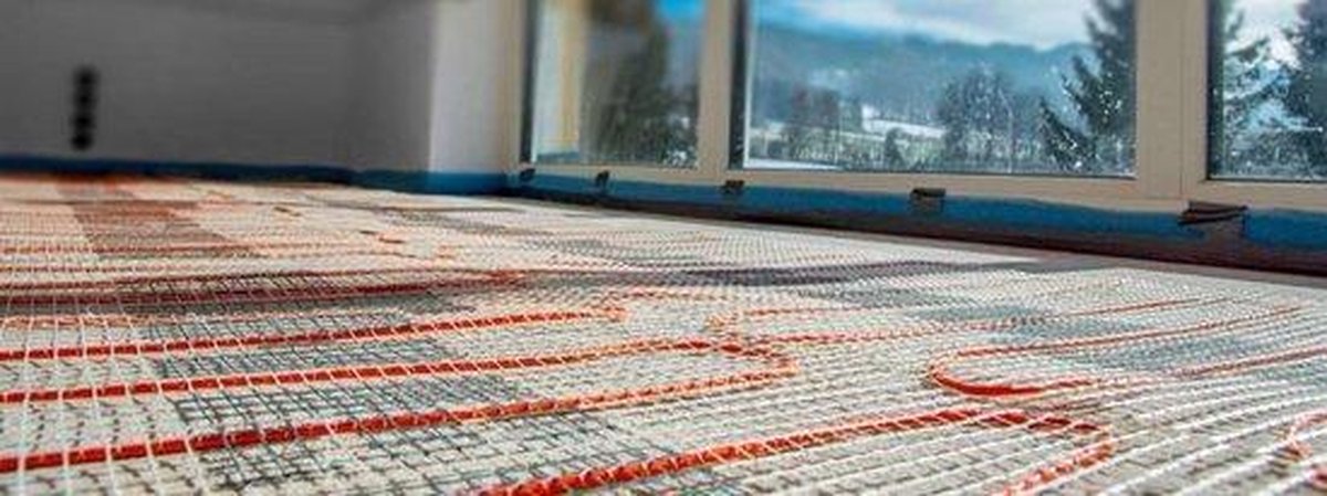 Dunne vloerverwarmingsmat 3mm mat