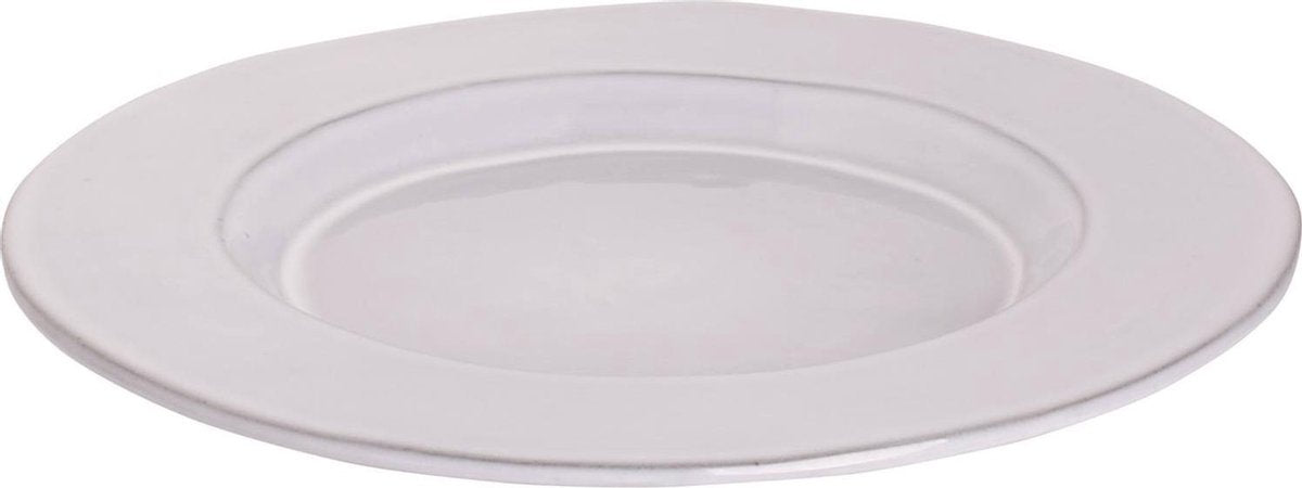 Palmer Bord Ecogres Plano 23 cm Wit Stoneware 1 stuk(s)