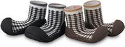 Attipas Chess zwart babyschoenen