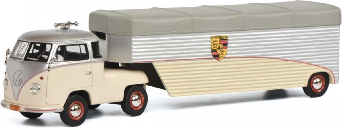 SCHUCO VW T1 CONTINENTAL MOTORS schaalmodel 1:43