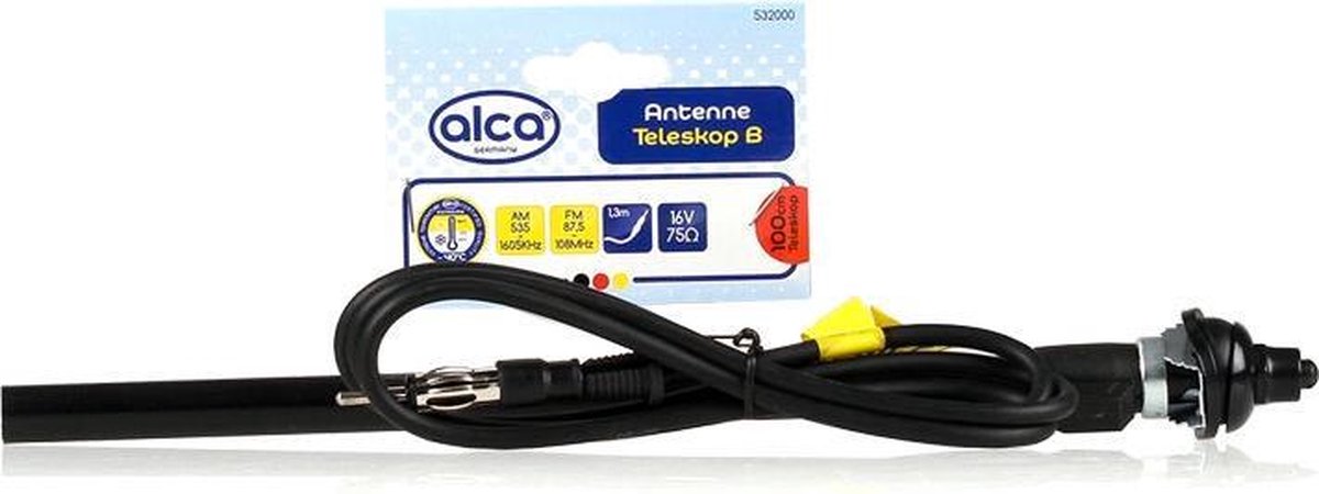 Antenne auto telescoop 1 meter