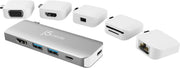 j5create JCD389 ULTRADRIVE Kit USB-C Multi-Display Modular Dock - thuiswerken