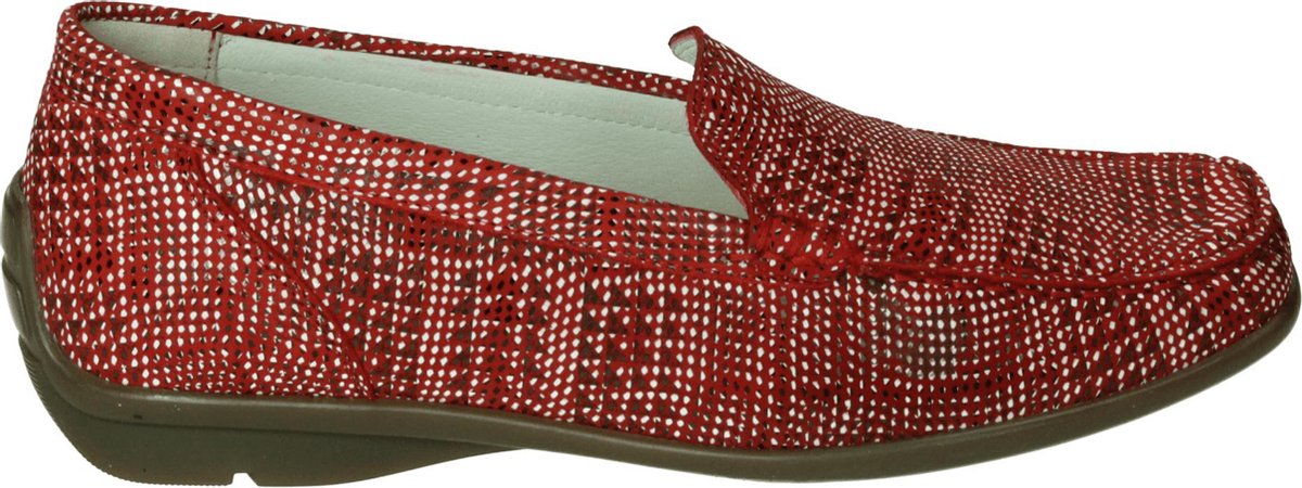 Waldlaufer 431000 H - Volwassenen Instappers - Kleur: Rood - Maat: 37.5