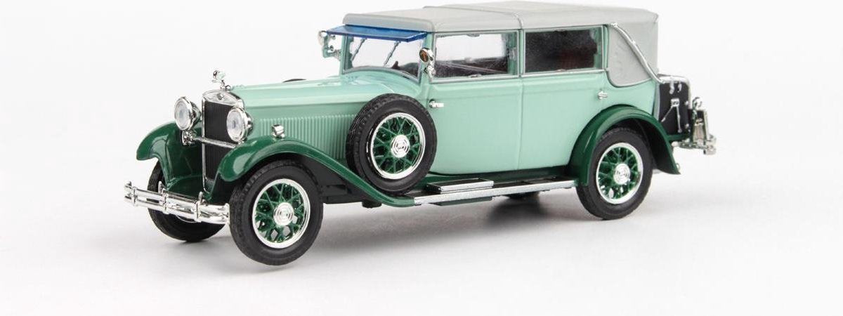 Skoda 860 Cabriolet Closed 1932 Green/Grey