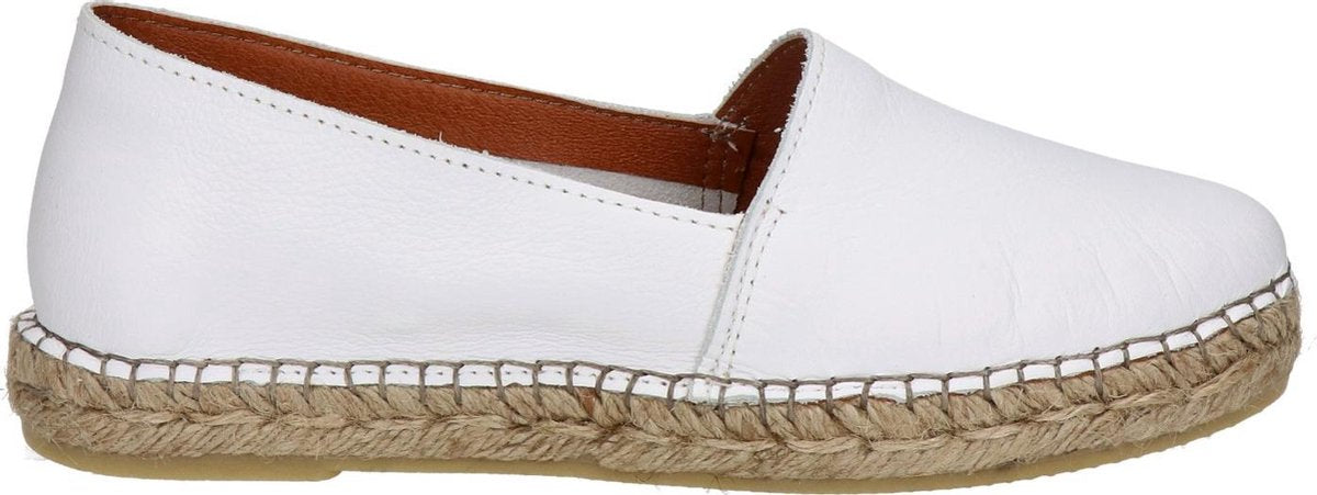 Nelson dames espadrille - Wit - Maat 39