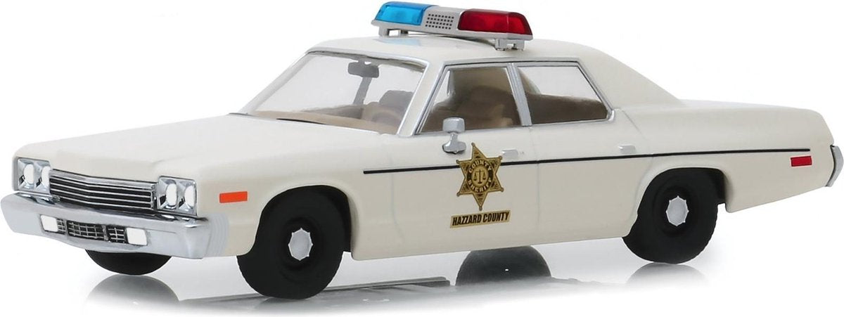 Dodge Monaco 1975 "Hazzard County Sheriff" Beige 1-43 Greenlight Collectibles